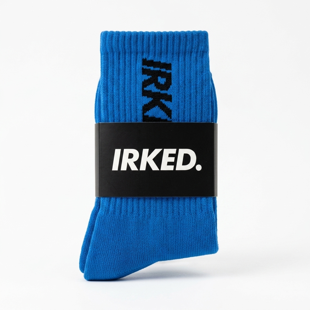 Cobalt Blue Socks